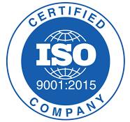 ISO 9001:2015 Certified Company