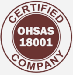 OHSAS Certified Company